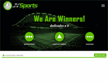 Tablet Screenshot of jvsports.es